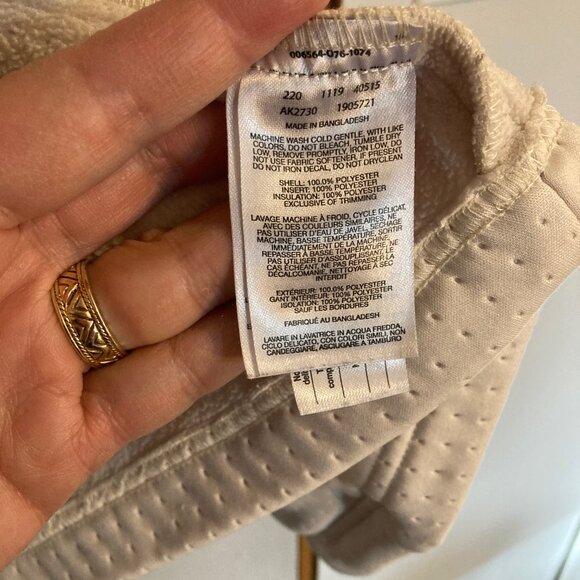 #39 Women's Columbia White Lightweight Jacket, Size Extra Small - Picture 6 of 7